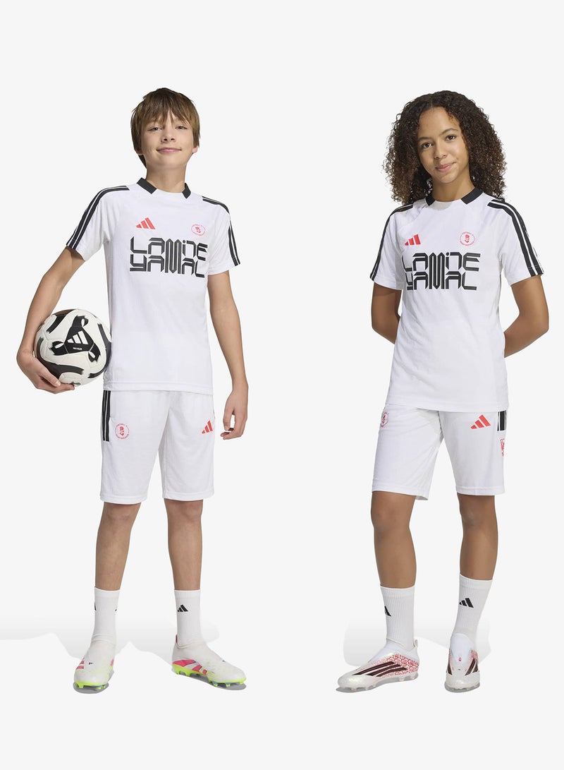 Adidas Youth Lamine Yamal Training Shorts - Image 1